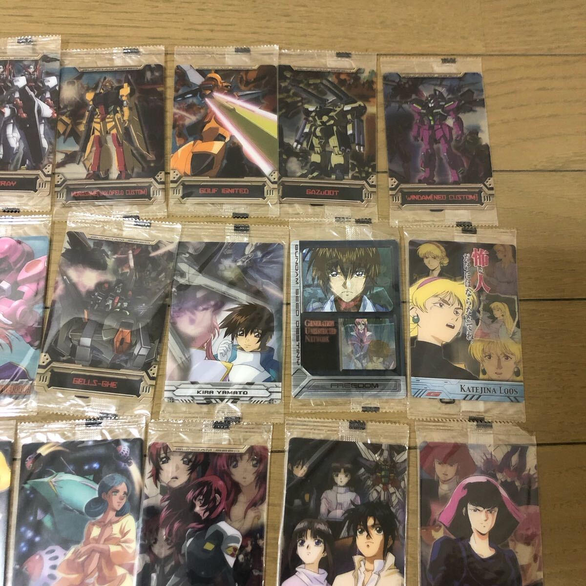 ガンダム SEED 森永 ウエハース カード 30枚 未開封品 まとめ ガンダム SEED 森永 ウエハース カード 30枚 未開封品 まとめ