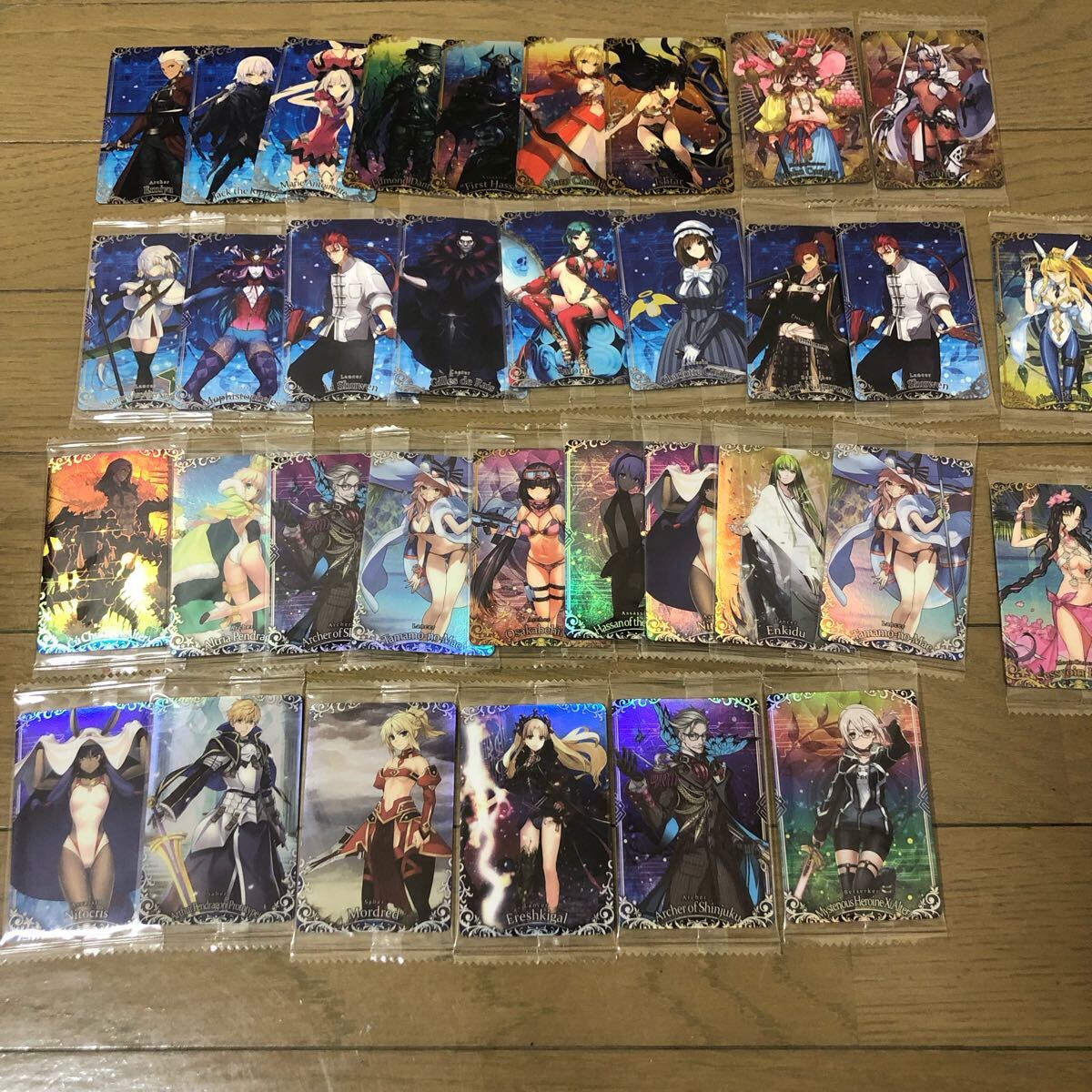 FGO Fate Grand Order ウエハース カード SR SP R 未開封品 FGO Fate Grand Order ウエハース カード SR SP R 未開封品