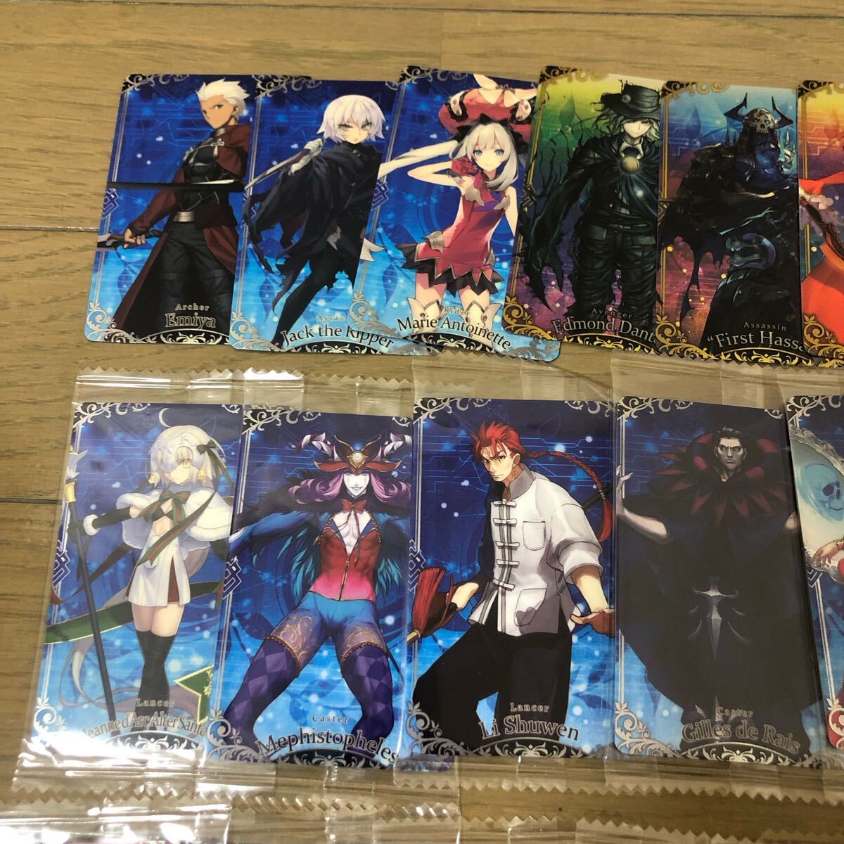 FGO Fate Grand Order ウエハース カード SR SP R 未開封品 FGO Fate Grand Order ウエハース カード SR SP R 未開封品