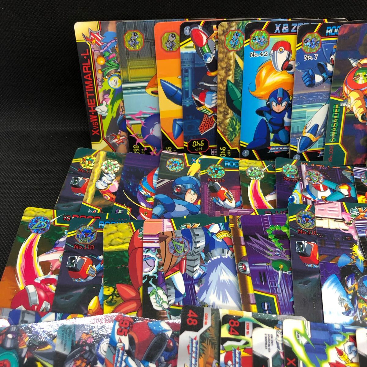ロックマン ロックマンX カードダス 45枚 キラ2枚あり|Yahoo ロックマン ロックマンX カードダス 45枚 キラ2枚あり|Yahoo