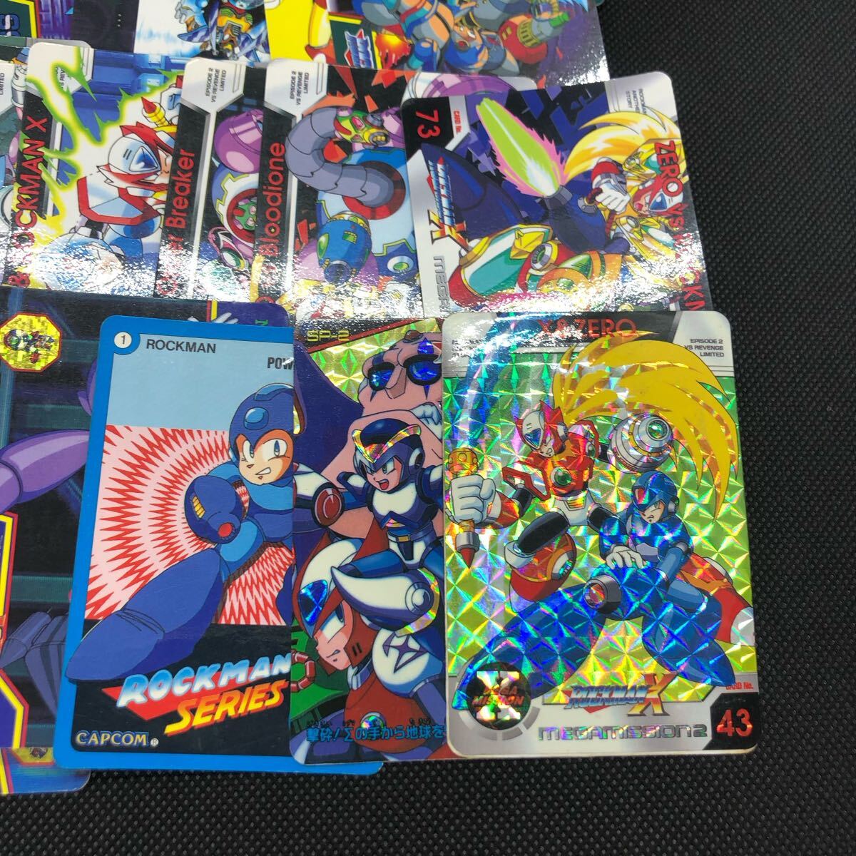 ロックマン ロックマンX カードダス 45枚 キラ2枚あり|Yahoo ロックマン ロックマンX カードダス 45枚 キラ2枚あり|Yahoo