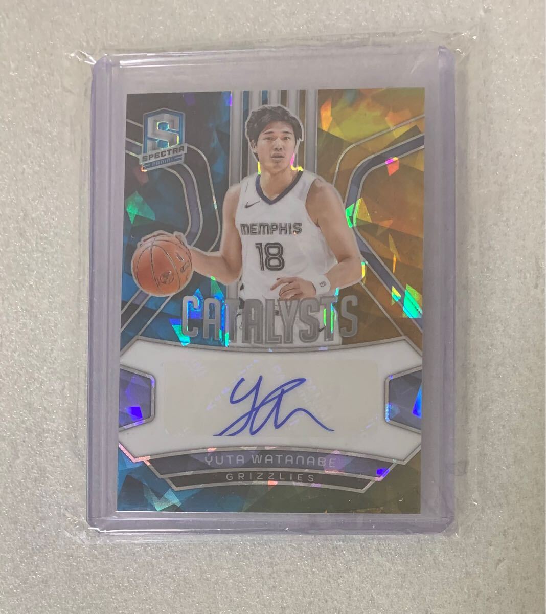 75枚限定】 Yuta Watanabe 渡辺雄太 Spectra Catalysts /75 Auto