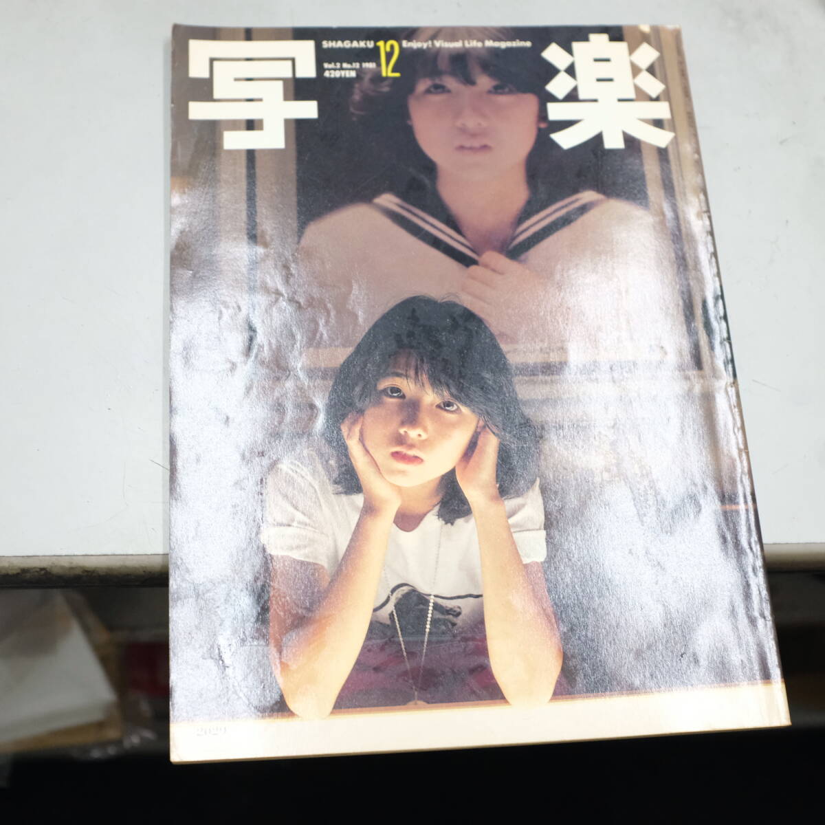 写楽 1981年12月号 伊藤つかさ/表紙 田中美佐子/ヌード ポスター
