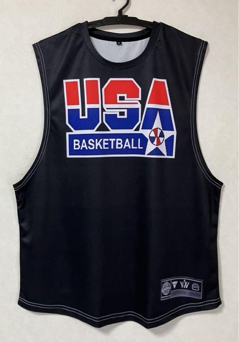 ★未使用品 バスケットボール 初代ドリームチーム USA代表 DREAMTEAM ユニフォーム NBA シャツ バスケ ジャージ バークレー　ジョーダン