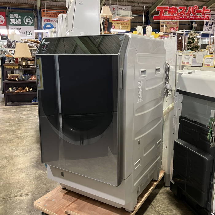 美品 シャープ ドラム式洗濯乾燥機 ES-W111-SL 左開きタイプ 美品 シャープ ドラム式洗濯乾燥機 ES-W111-SL 左開きタイプ