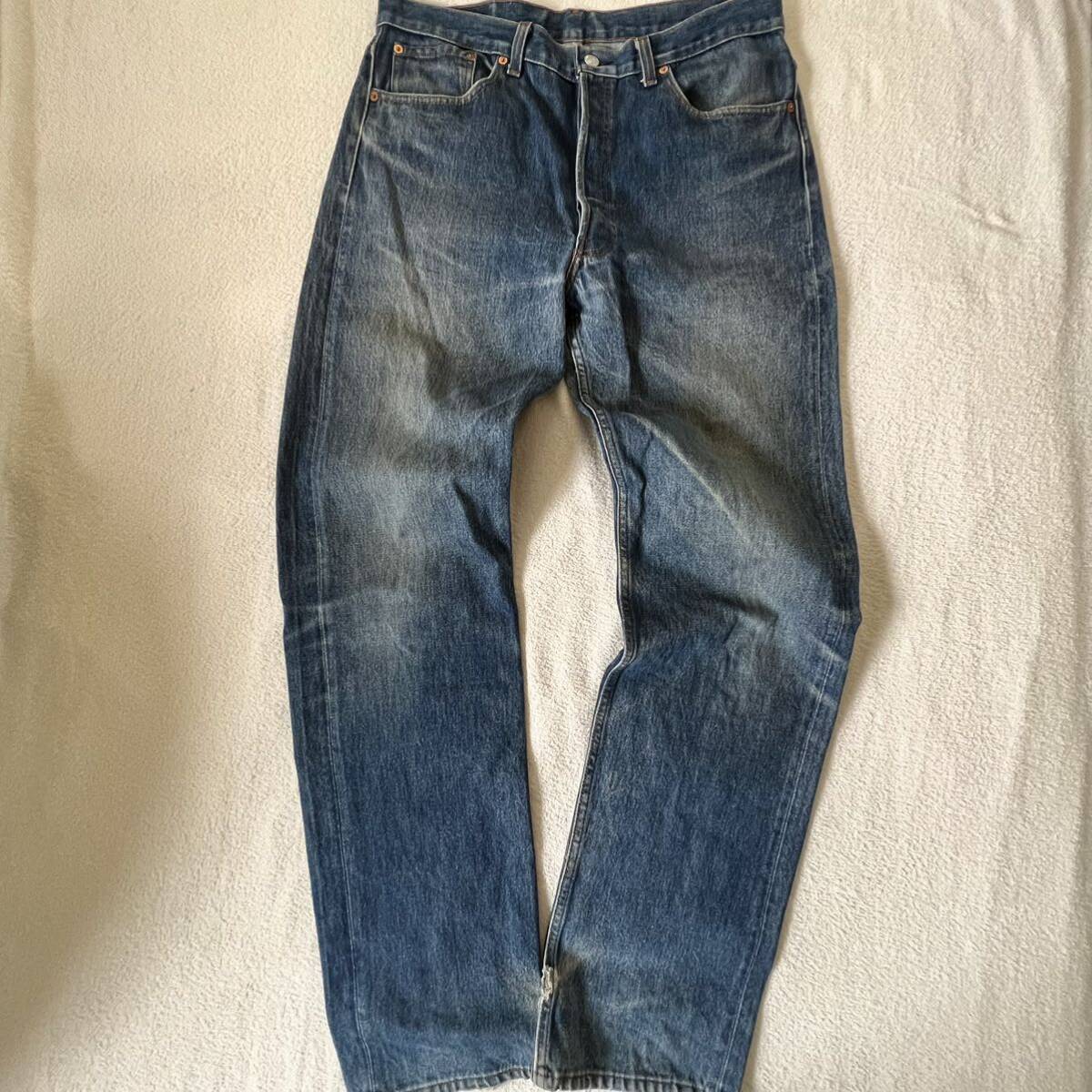 濃紺美品 Levi's 90's 501 USA製 ビンテージ リーバイス 90's USA製 Levi's 501 