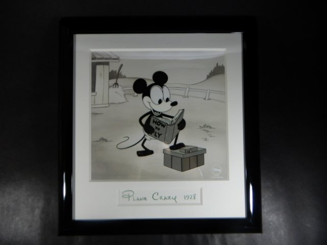 ディズニー セル画 Plane Crazy 1928 Yahoo!オークション - DISNEY ディズニー セル画 『Plane Crazy