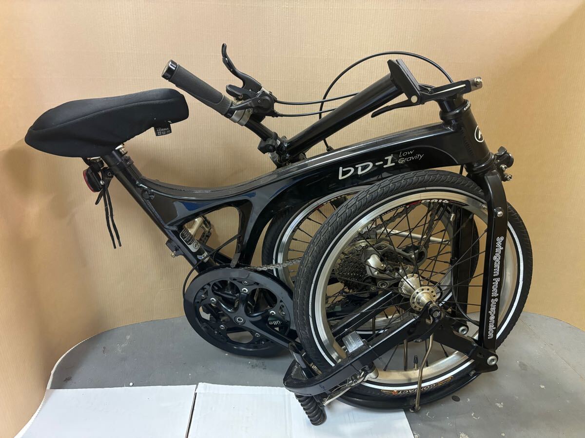 【ジャンク／格安】R&M BD-1 LOW GRAVITY RIESE UND MULLER BD-1 LOW GRAVITY R&M 折り畳み 自転車 ジャンク