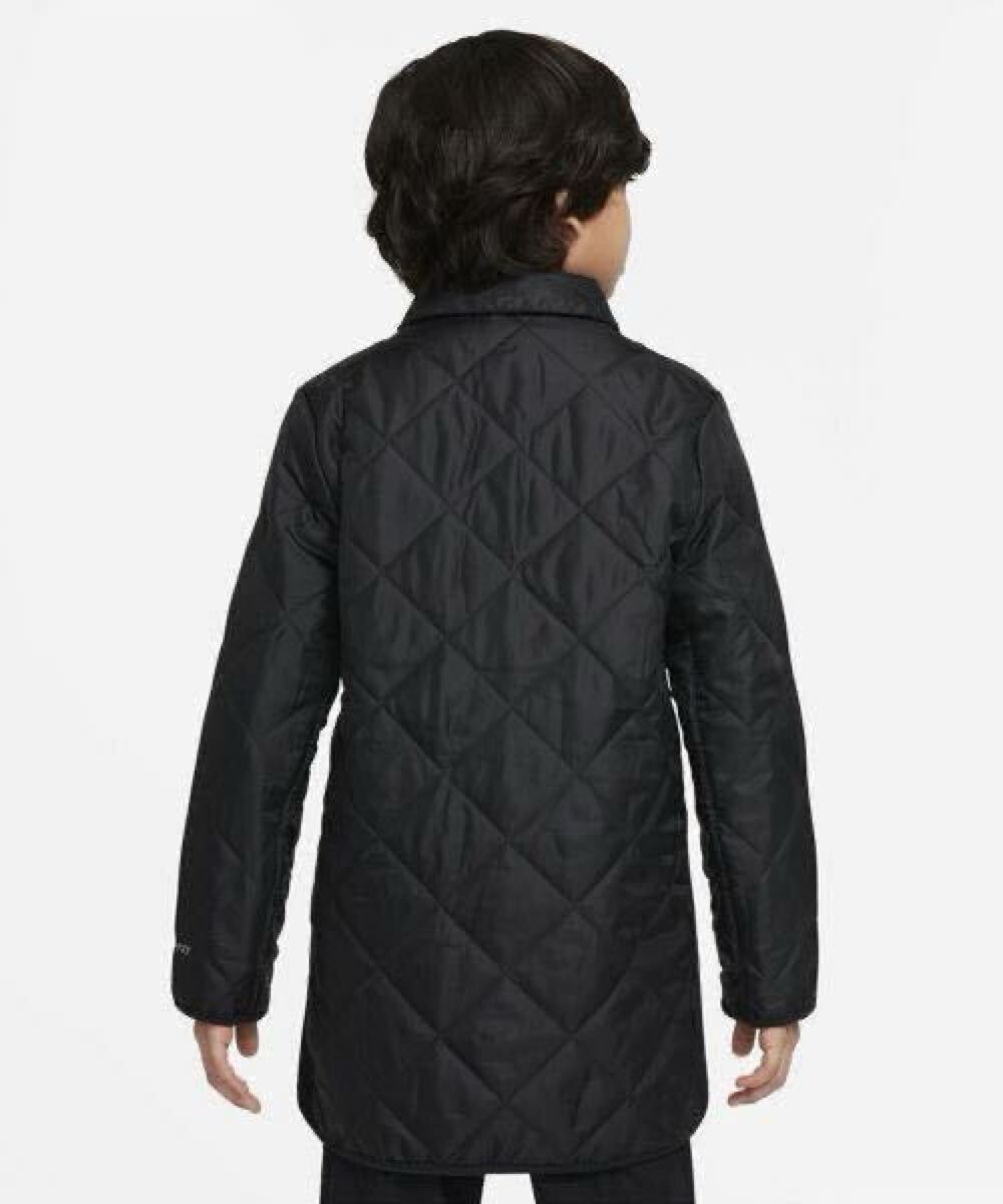新品 140㎝ NIKE ナイキ スポーツウェア サーマフィット　ジュニア シンセティックフィル ジャケット ブラック　黒
