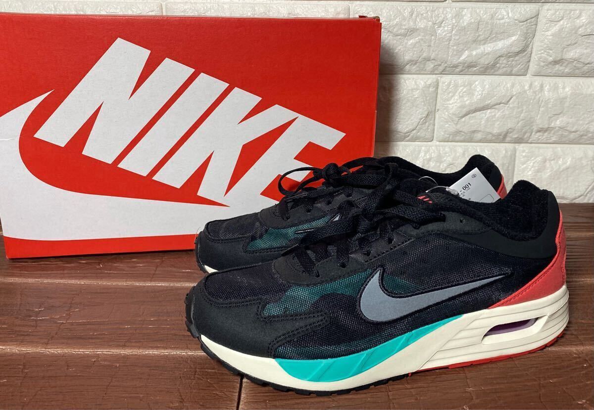 新品 24.5㎝　NIKE ナイキ エア マックス ソロ AIR MAX SOLO ブラック/メタリックダークグレー/レッド/グリーン DX3666-001