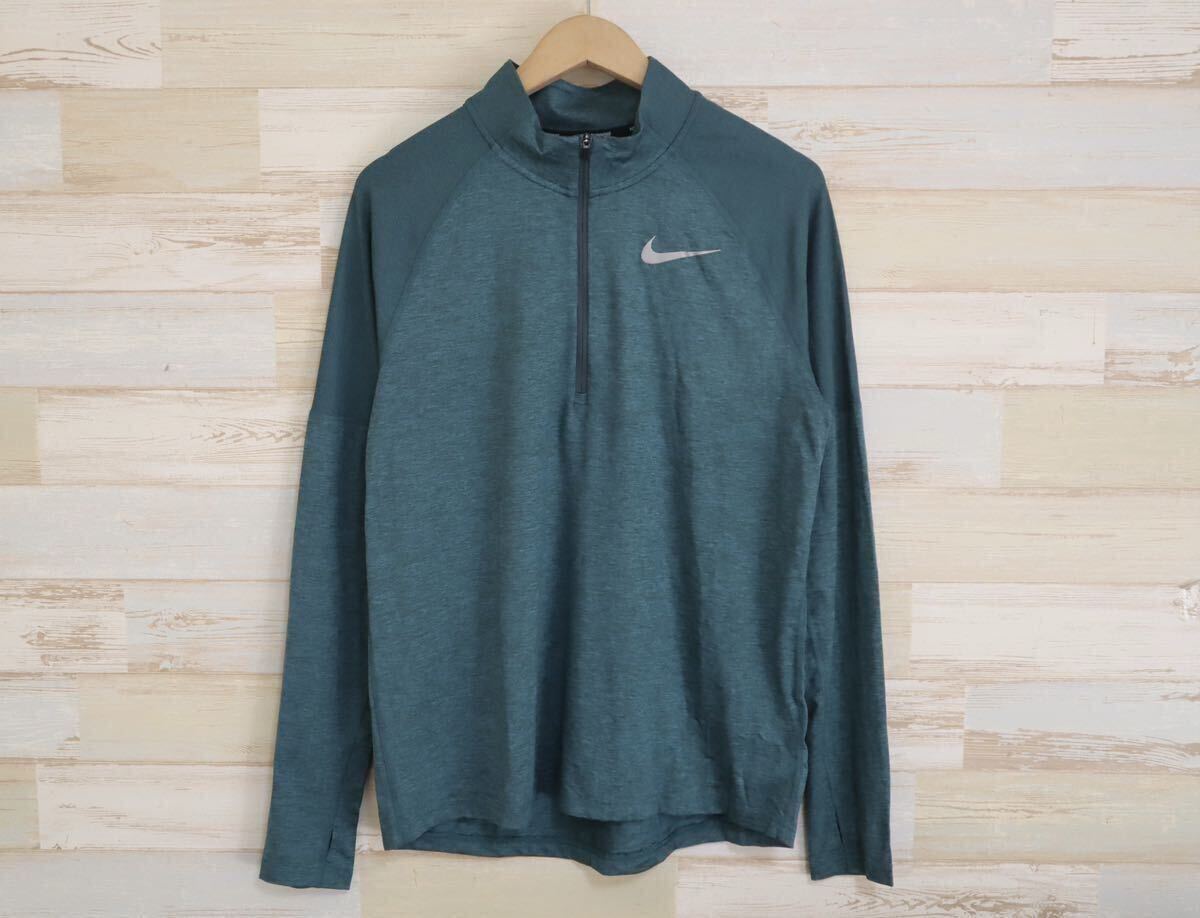 新品 Mサイズ NIKE ナイキ　RUNNING メンズ　ランニング　ドライフィット　エレメント　ランニング　長袖シャツ　ハーフジップ