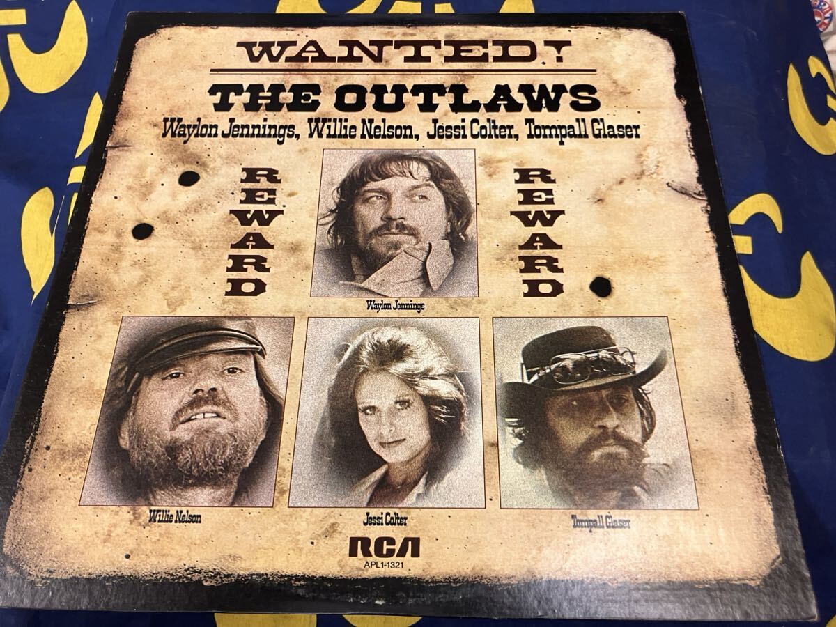 The Outlaws★中古LP/US盤「ジ・アウトロウズ～Jennings/Nelson/Colter/Glaser」