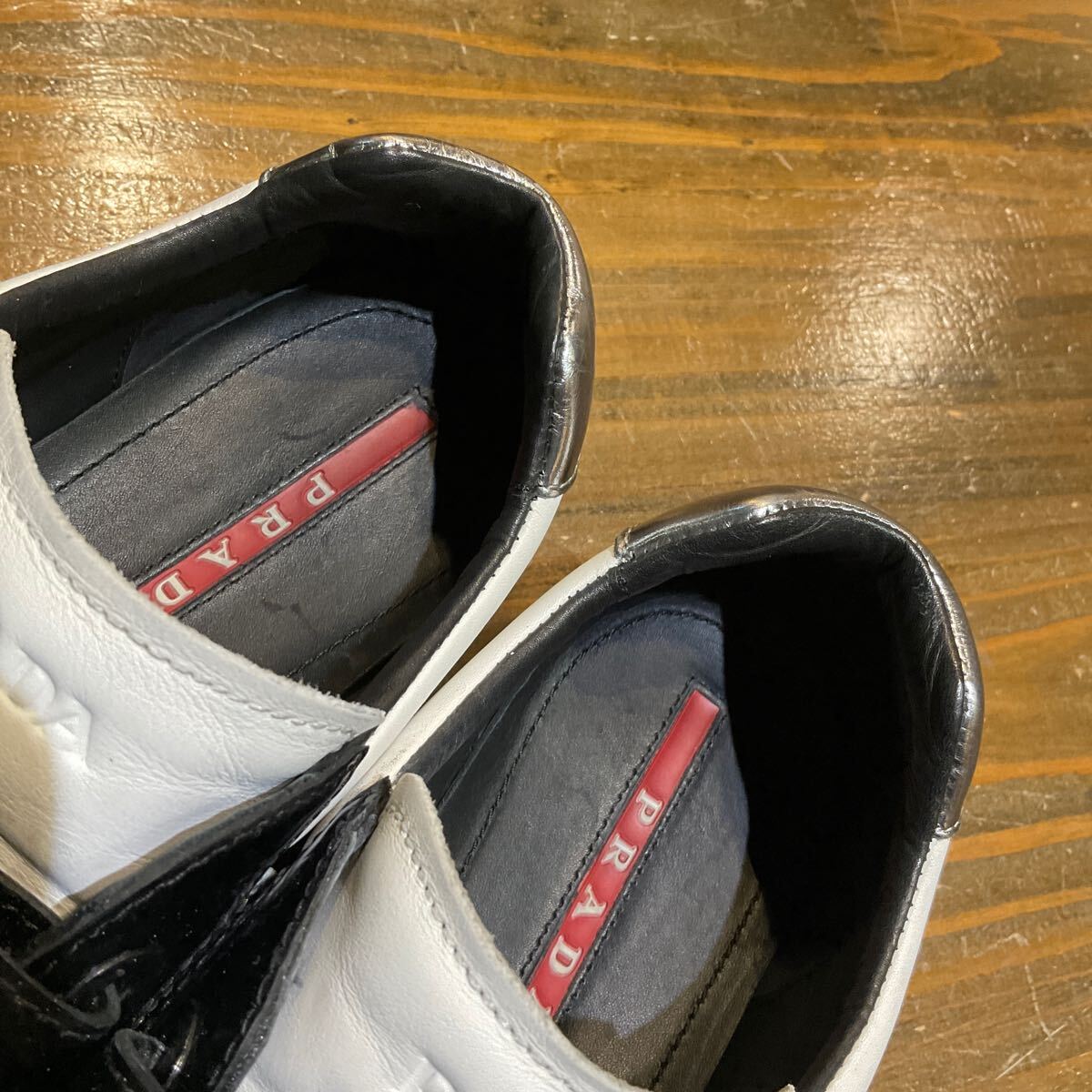 PRADA SPORT プラダスポーツ レザー エナメル ベルクロ PRADA SPORT プラダスポーツ レザー エナメル ベルクロ