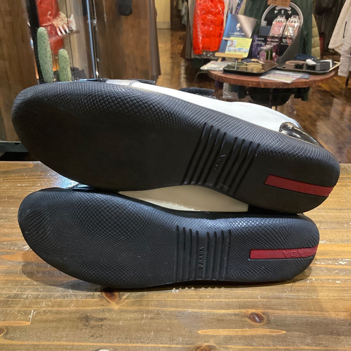 PRADA SPORT プラダスポーツ レザー エナメル ベルクロ PRADA SPORT プラダスポーツ レザー エナメル ベルクロ