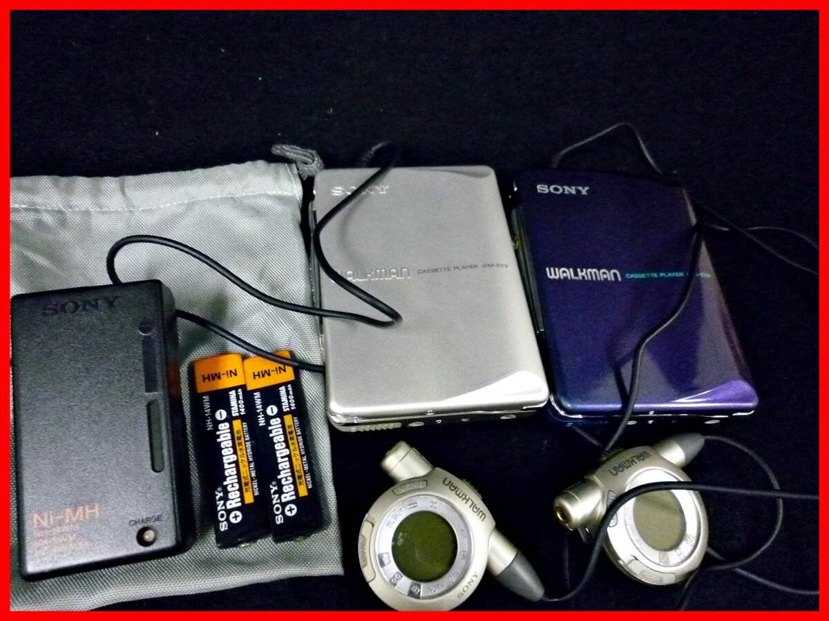 SONY WALKMAN EX-9 2台ジャンク ソニーウォークマンWM-EX9 Yahoo!オークション - SONY WM-EX9 2台セット ソニー