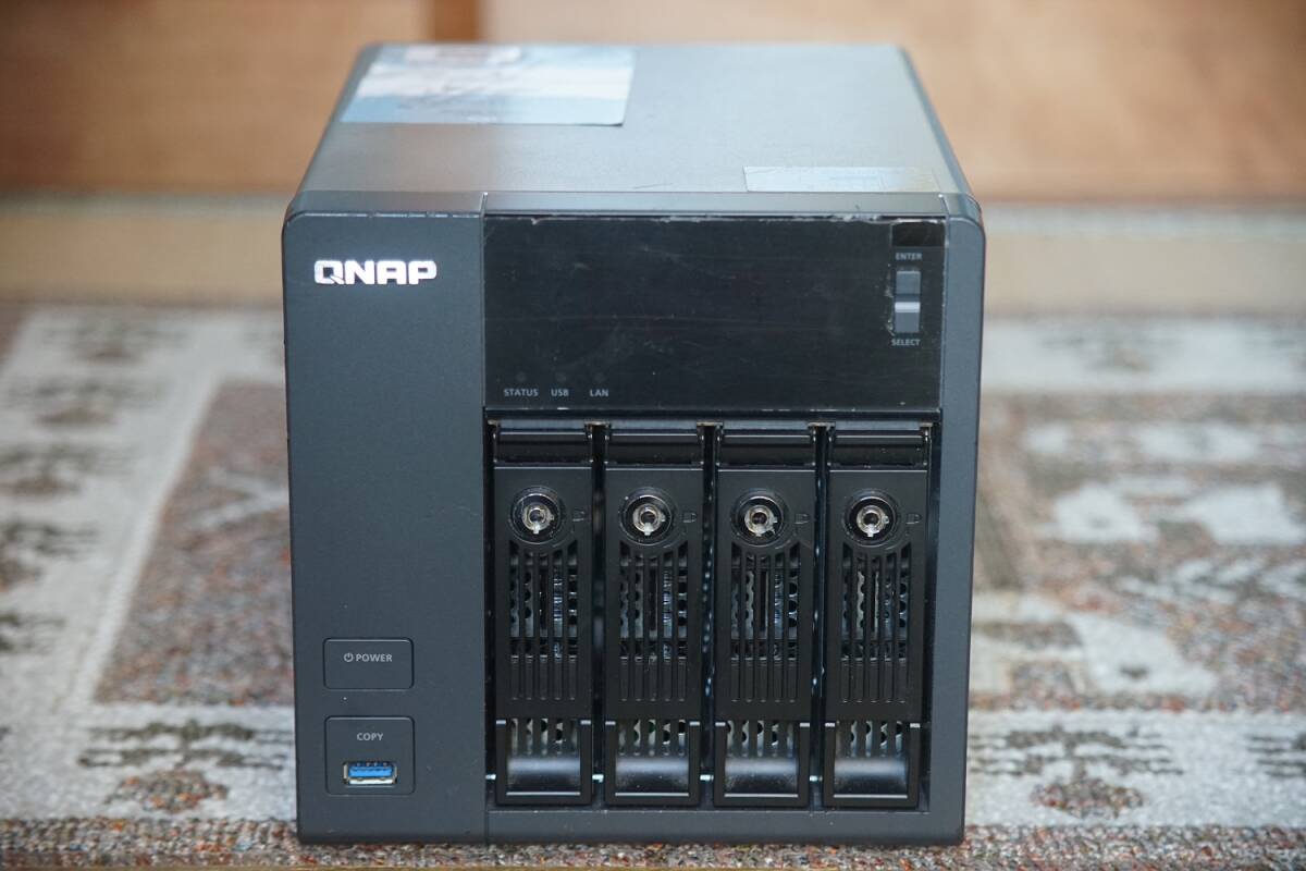 Yahoo!オークション - QNAP TVS-471 4ベイNAS 中古 QTS 5.2 Core
