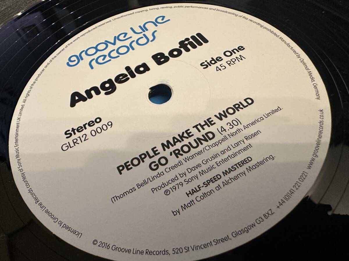 12”★Angela Bofill / People Make The World Go 'Round / ダンス・クラシック！Stylisticsのカバー！