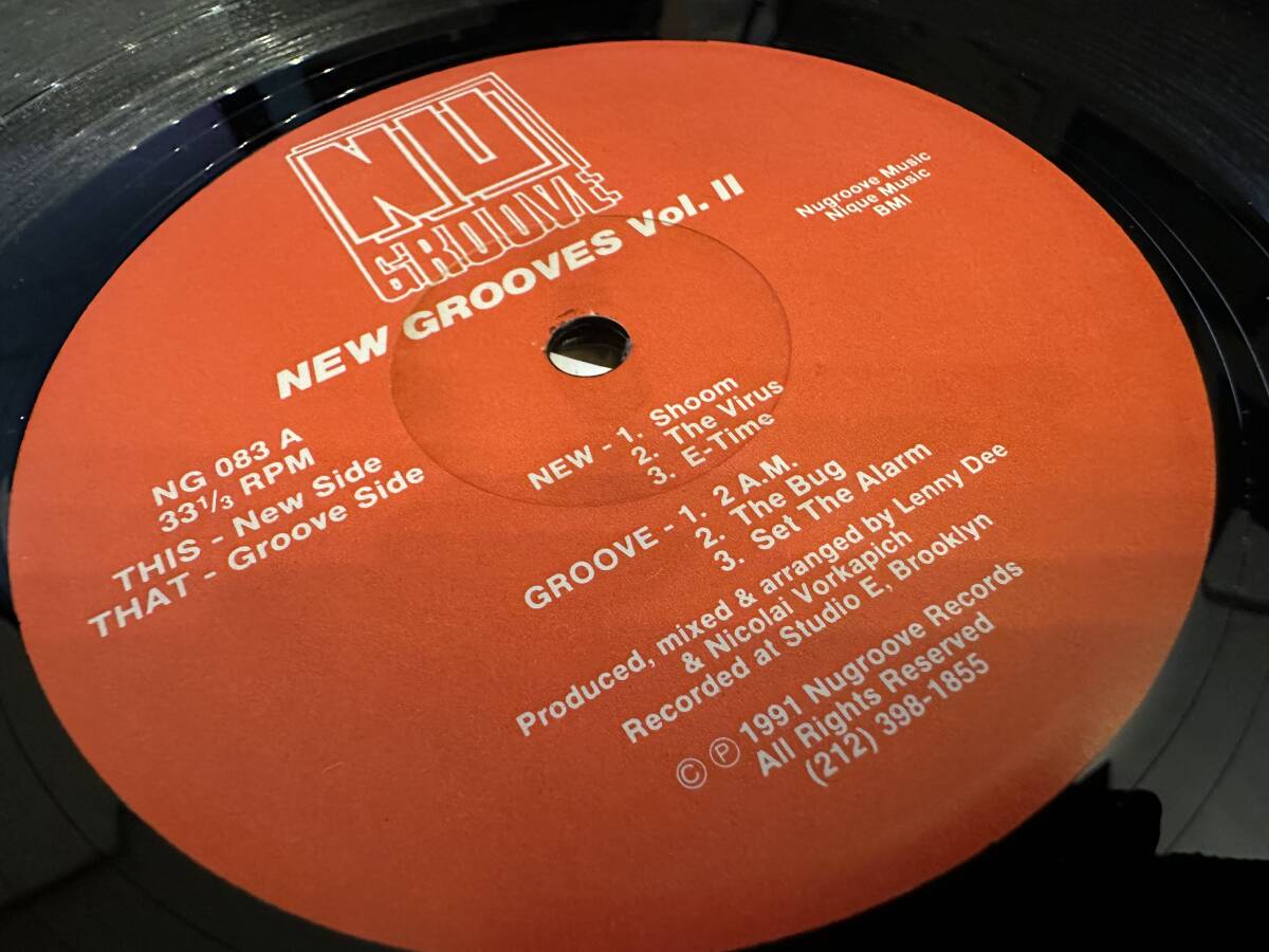 12”★New Grooves / Vol. II / ハウス / テクノ・クラシック！