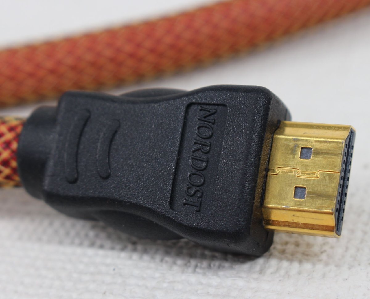 □現(xiàn)狀品□ NORDOST Wyrewizard PRO SERIES HDMIケーブル 1.0m (2771390)