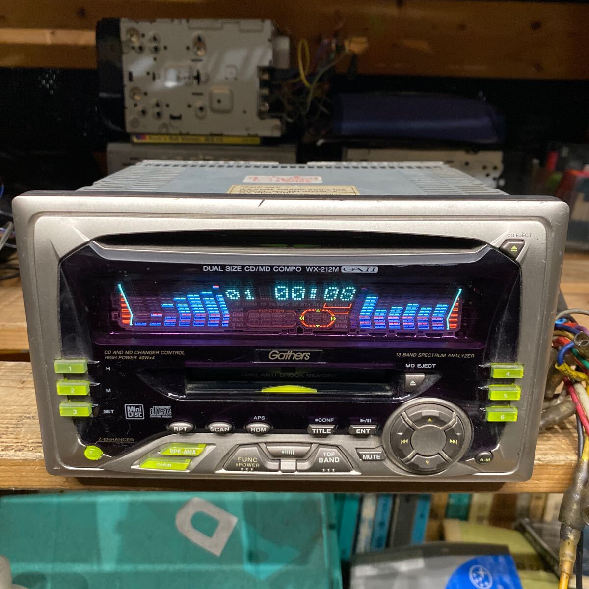ホンダ純正　CD/MD COMPO WX-212M 