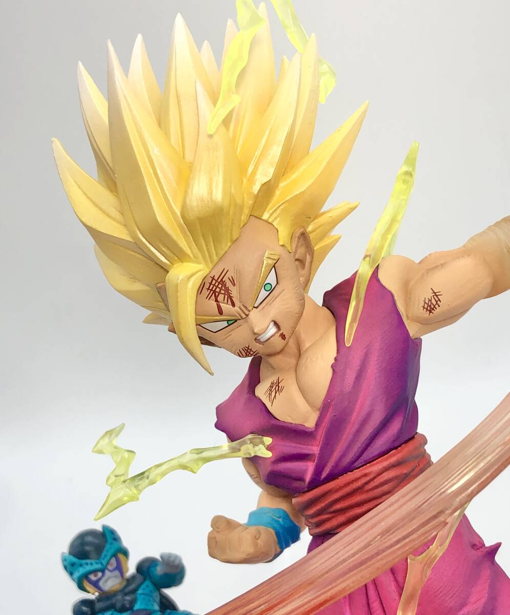 フィギュアーツZERO 孫悟飯 リペイント フィギュア プレミアムバンダイ 一番くじ ラストワン 悟空 ブルマ ベジータ ドラカプ SMSP DG HG