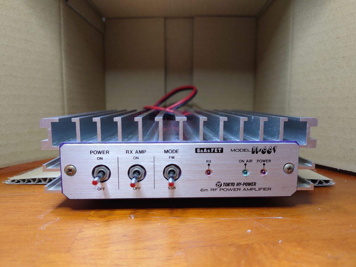東京ハイパワーHL66V 50MHZパワーアンプ TOKYO HY-POWER HL-66V 50MHz帯 50W リニアアンプ 東京ハイパワー