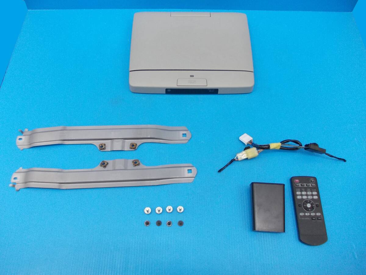 ZRR70G/ヴォクシーに使用　TOYOTA　08540-00420-B0/V11T-R62C　フリップダウンモニター　接続ハーネス/ネジ/リモコン付き