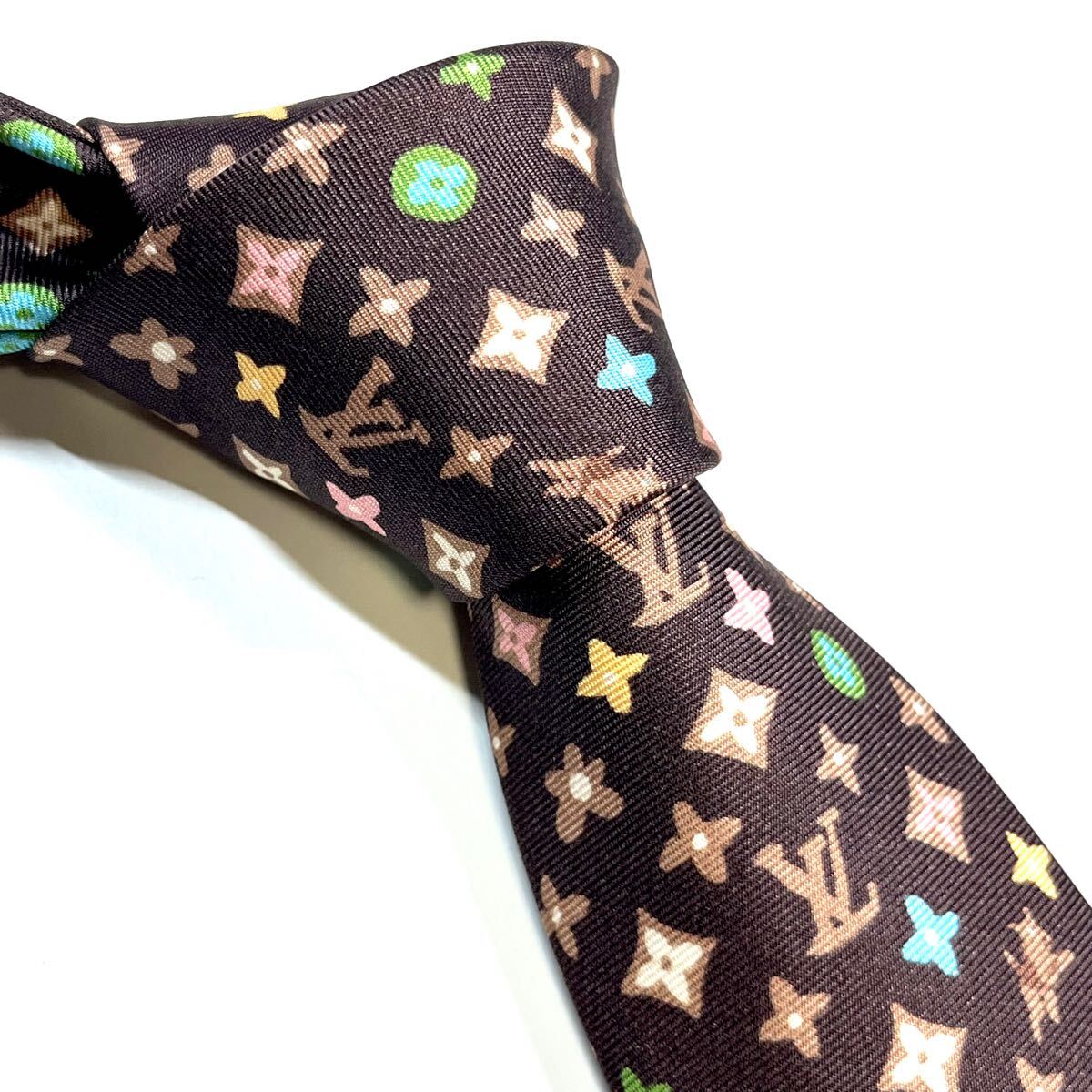 超希少未使用LOUIS VUITTON ネクタイ モノグラム クラギー レア 超希少未使用LOUIS VUITTON ネクタイ モノグラム クラギー レア