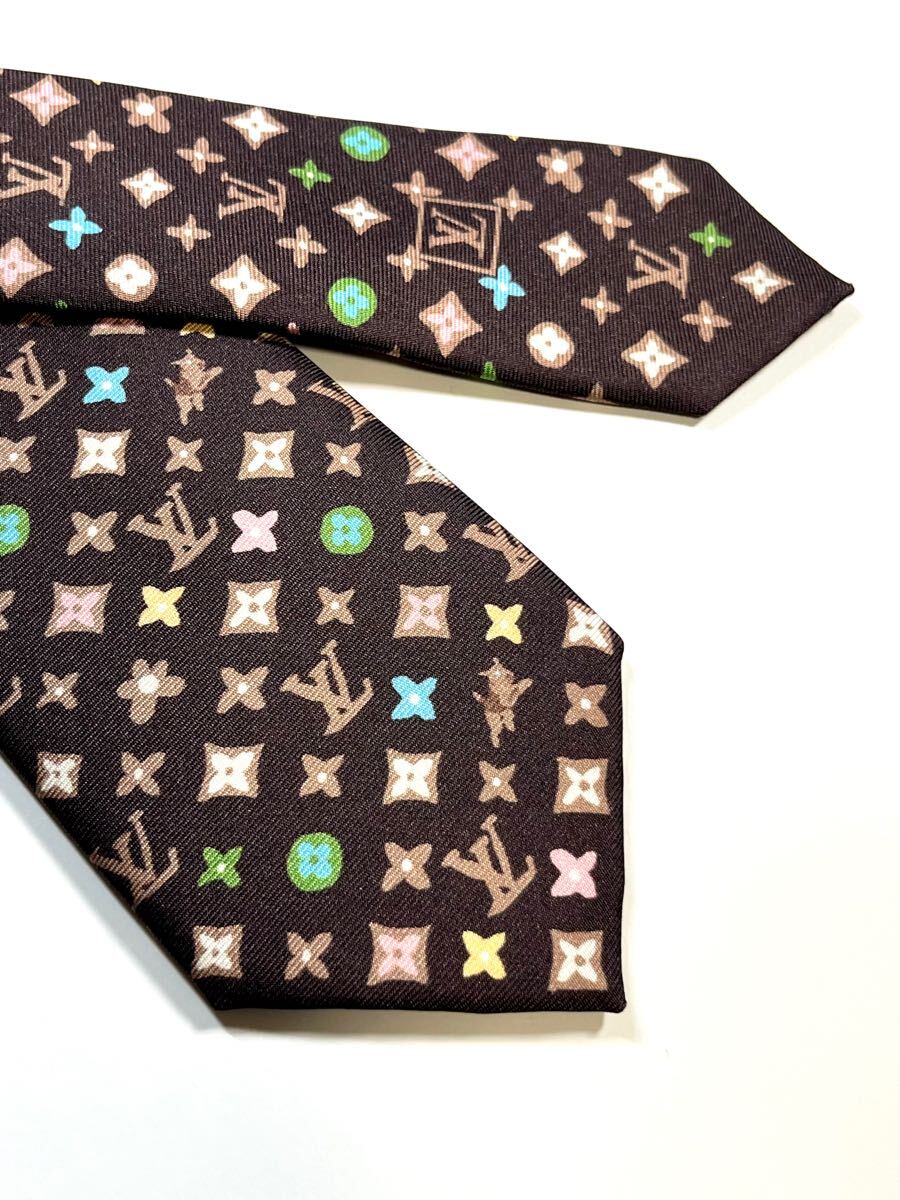 超希少未使用LOUIS VUITTON ネクタイ モノグラム クラギー レア 超希少未使用LOUIS VUITTON ネクタイ モノグラム クラギー レア