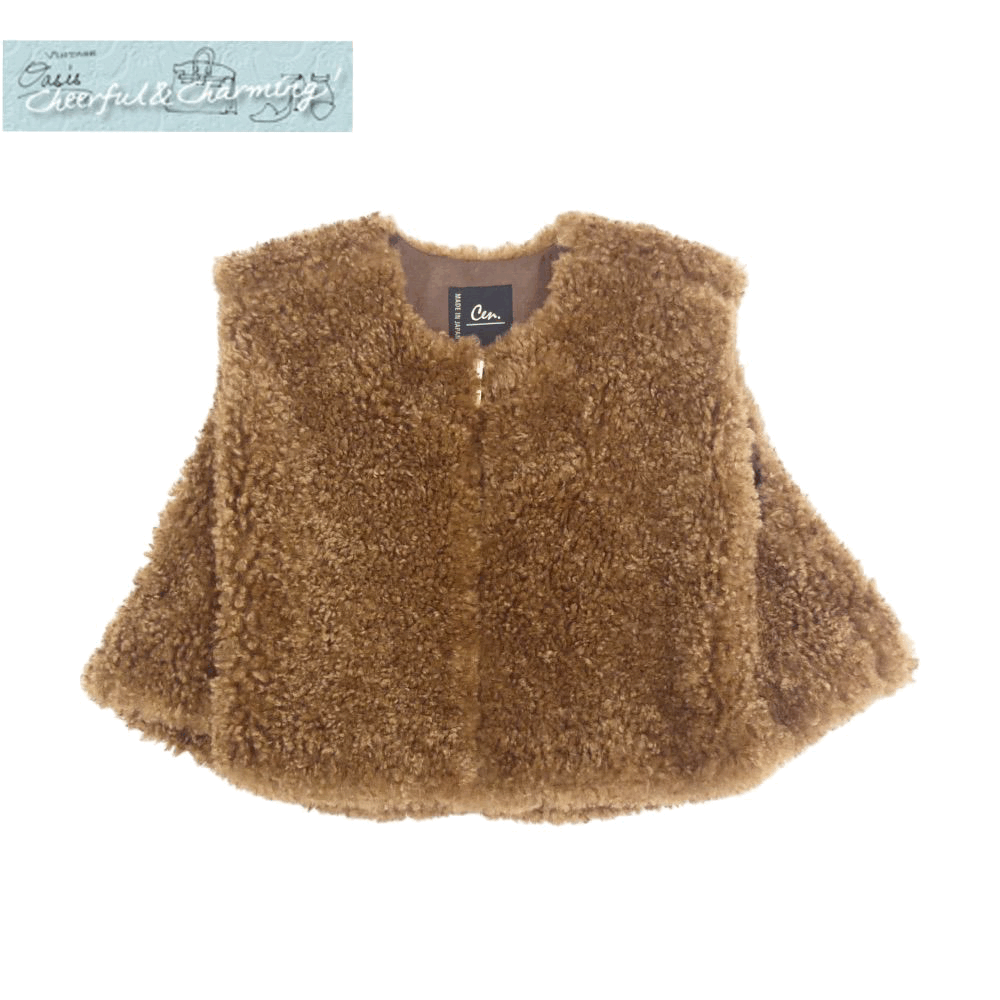 cen.made in Japan / プードルファーベスト 完売品♡新品未使用タグ付cen.made in Japan/プードルファー