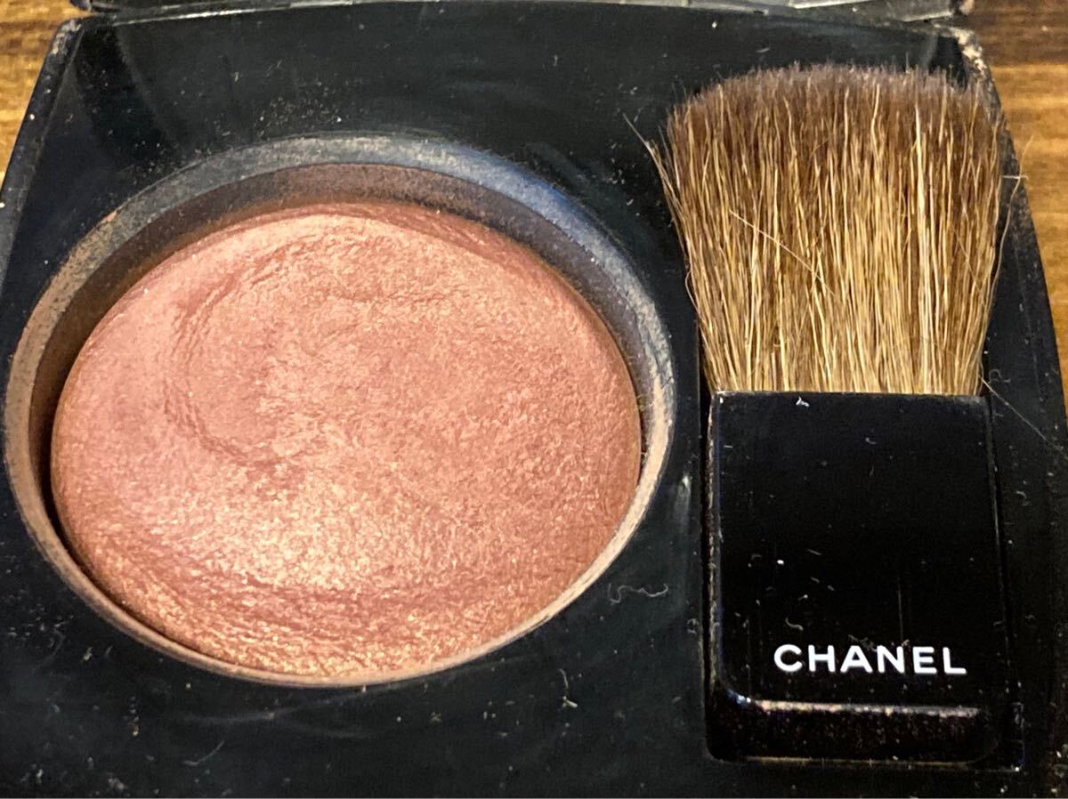 I4K079* Chanel CHANELju light-hearted short play u last #260a leather n cheeks color ..4g