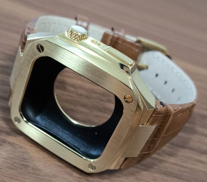 金茶 40mm 41mm ゴールド apple watch アップルウォッチ メタル 金茶 40mm 41mm ゴールド apple watch アップルウォッチ メタル