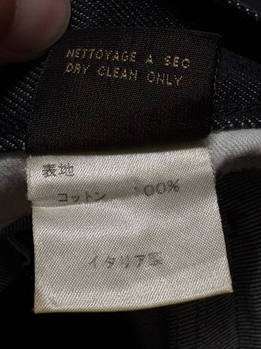 LOUIS VUITTON ルイ ヴィトン ロゴセルビッチ デニムパンツ ブラック ルイヴィトンジャパンタグ グ イタリア制 46 BJBD.AA