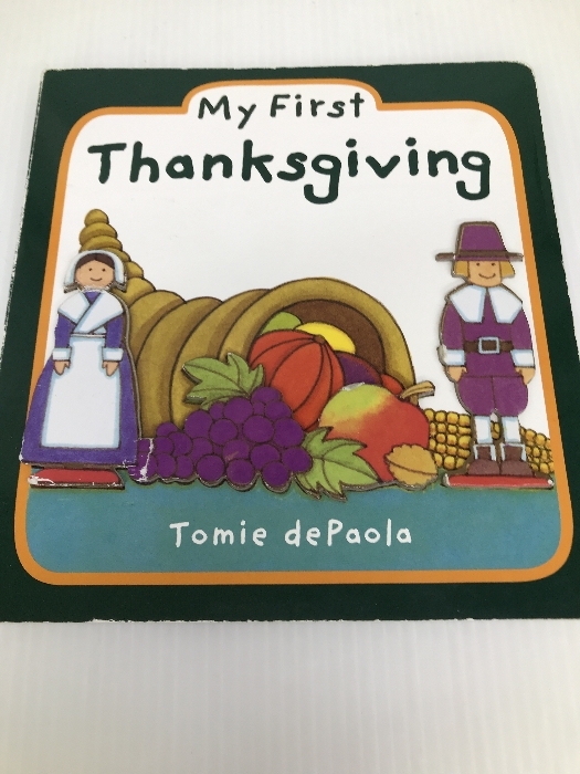 洋書、外国語絵本 My First Thanksgiving Grosset & Dunlap dePaola, Tomie