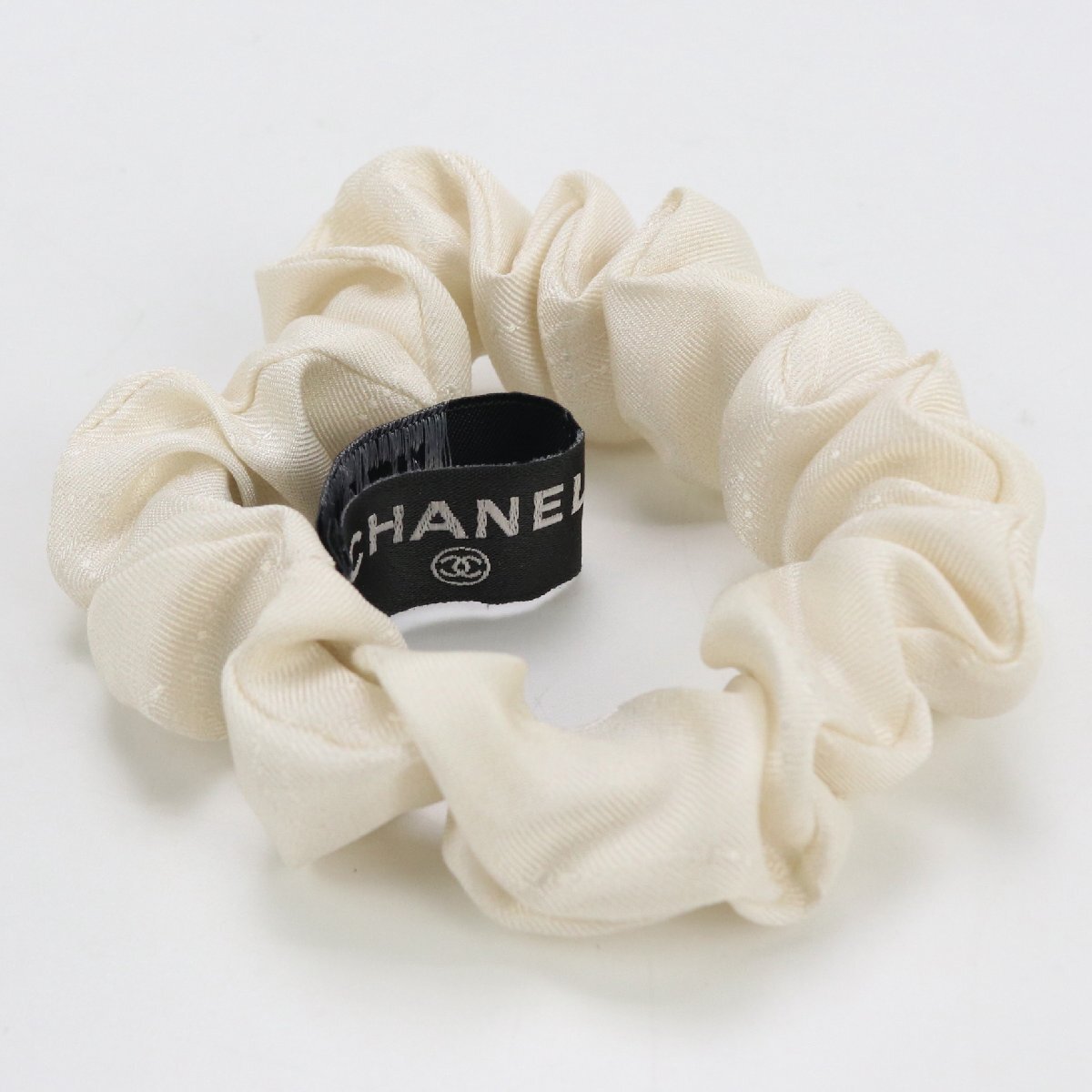 中古良品シャネルCHANEL スカーフ シュシュセット シルク 中古良品シャネルCHANEL スカーフ シュシュセット シルク