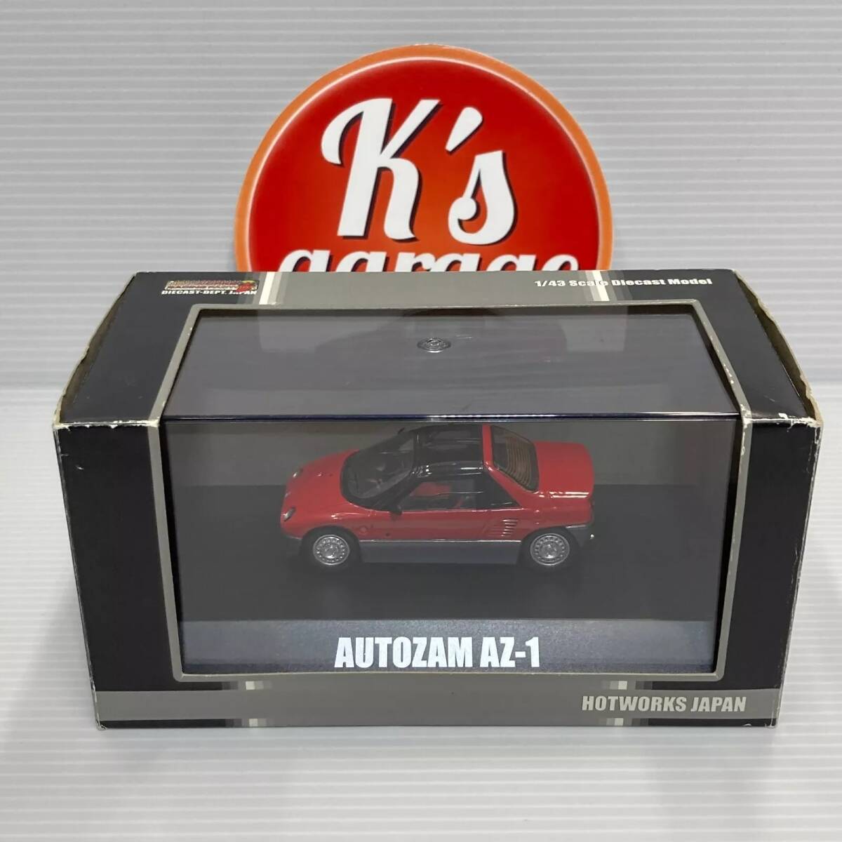 1/43 ホットワークス オートザム AZ-1 AUTOZAM レッド RED HW43003 HOT WORKS