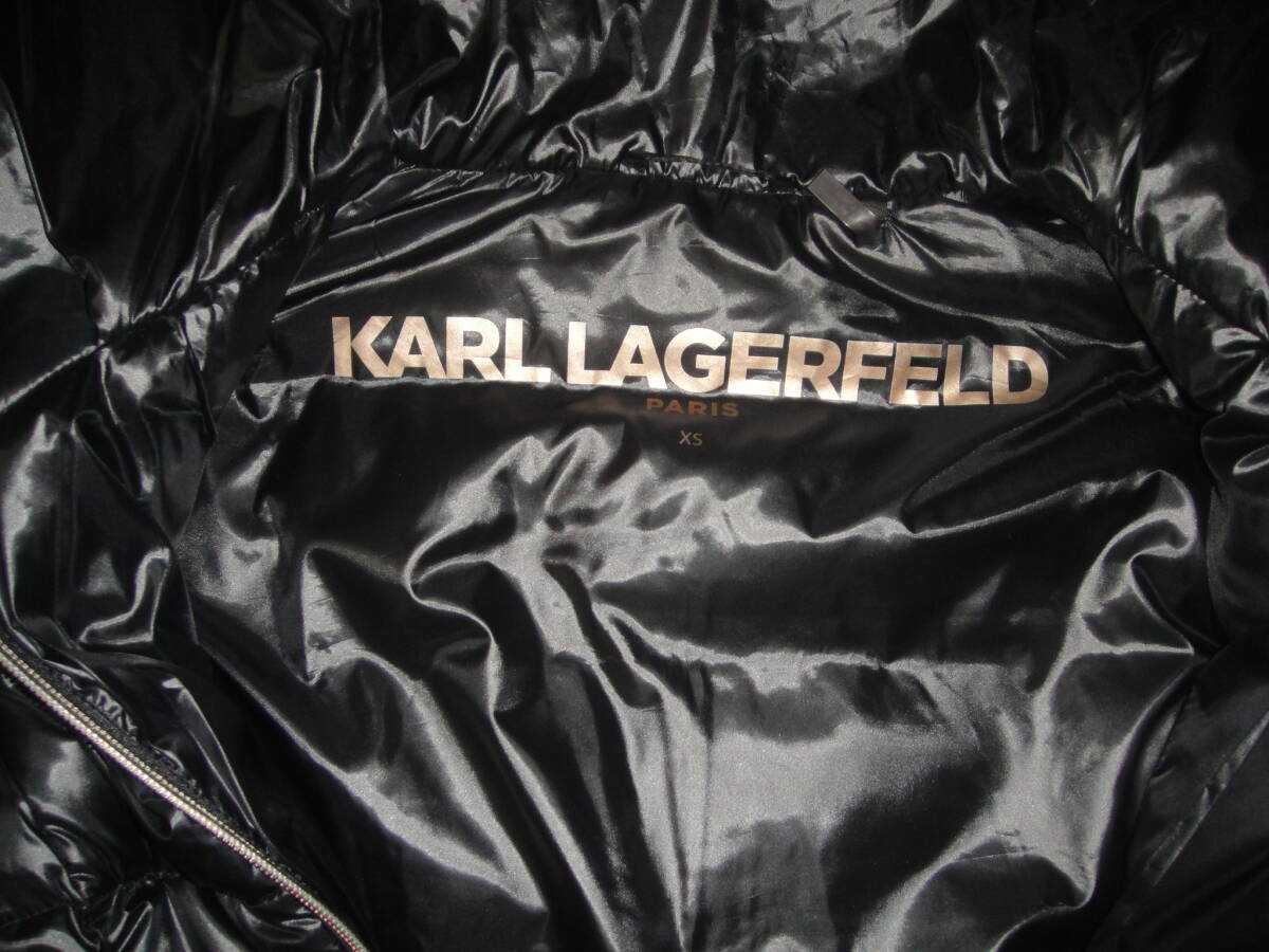 CHANELデザイナーKARL LAGERFELDのダウンジャケットブラック！カールラガーフェルドアメリカ購(gòu)入未使用超軽量ウルトラライト