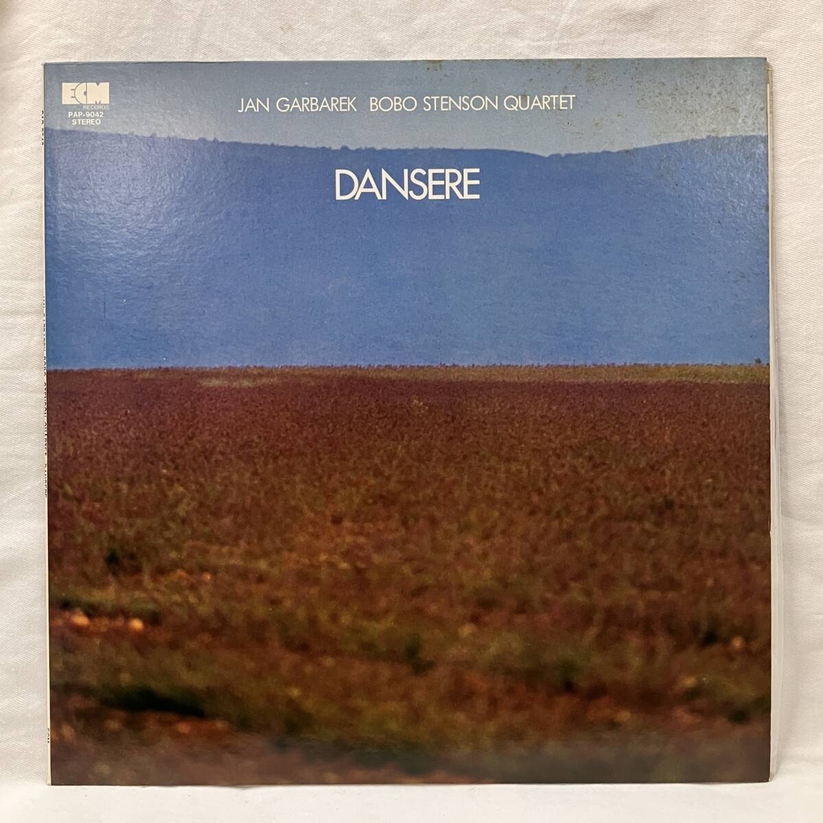 (志木)【LPレコード】JAN GARBAREK BOBO STENSON QUARTET [DANSERE] ヤン・ガルバレク/ボボ・ステンソン・カルテット PAP-9042