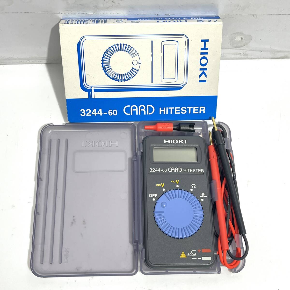 (志木)HIOKI/日置 CARD HiTESTER/カードハイテスター 3244-60 測定器 電気 (o)