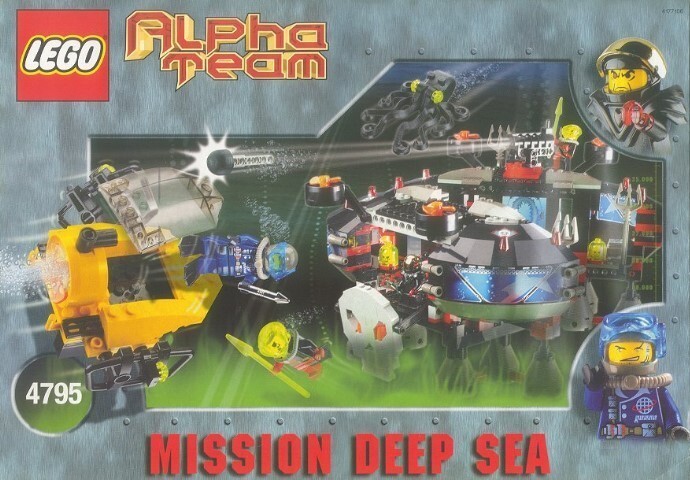 LEGO 4795 Lego блок Alpha команда ALPHATEAM снят с производства товар 