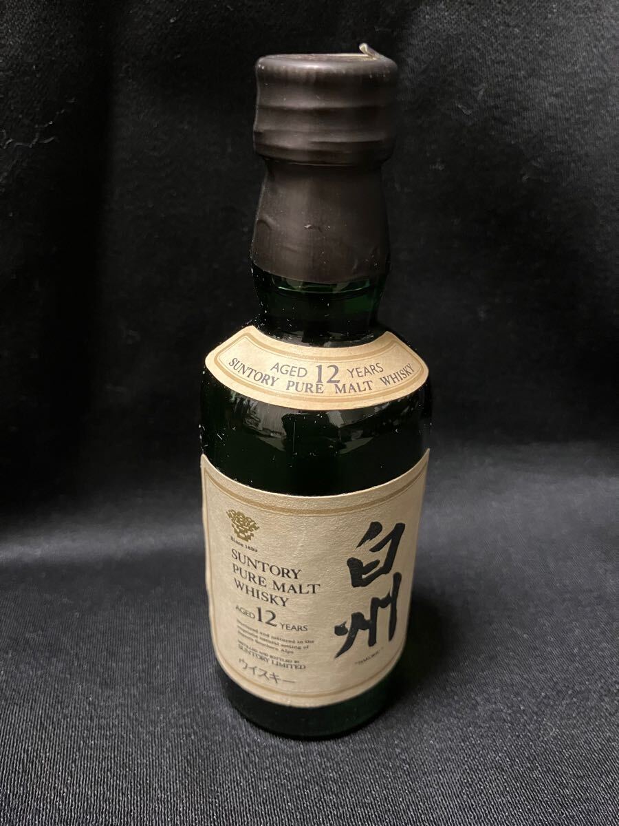 未開栓 古酒 SUNTORY サントリー WHISKY ウイスキー 白州 12年 未開栓 古酒 SUNTORY サントリー WHISKY ウイスキー 白州 12年