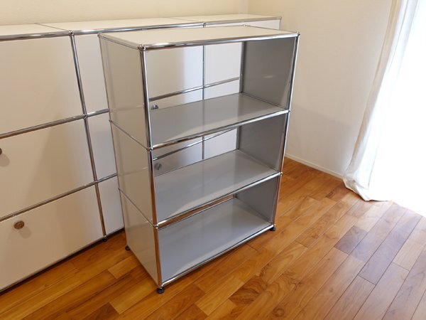 美品○USMハラー○haller○1列3段○背面オープンユニット 美品○USMハラー○haller○1列3段○背面オープンユニット