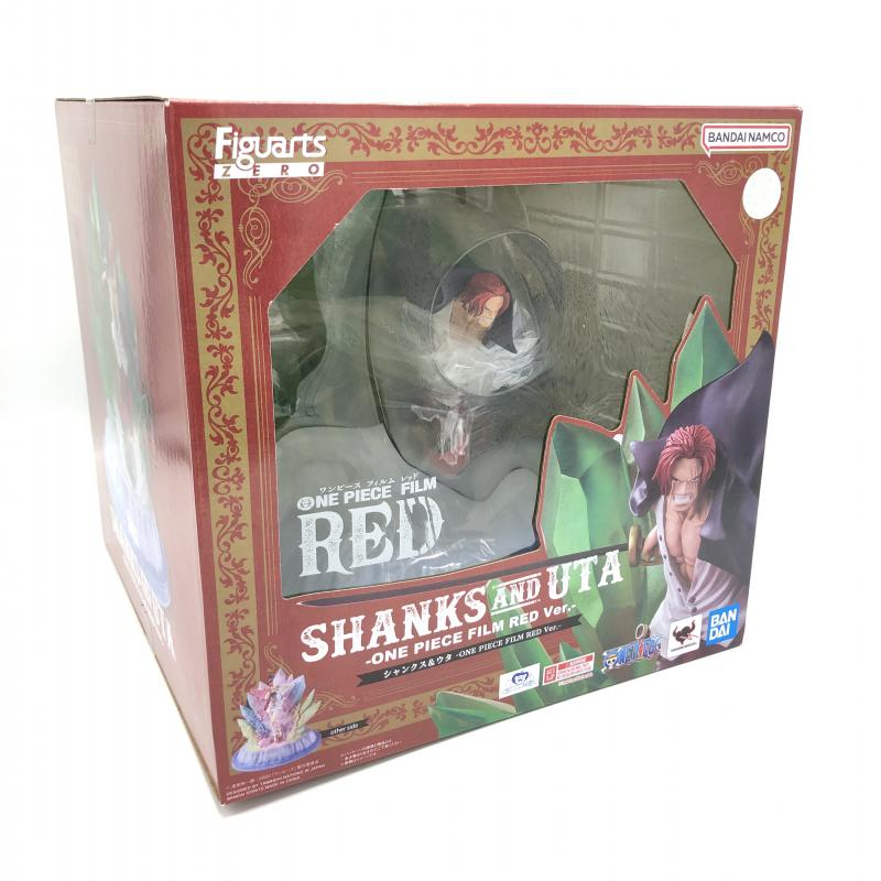 【中古】未開封・箱傷み)バンダイ フィギュアーツZERO シャンクス＆ウタ ONE PIECE FILM RED Ver./ONE PIECE FILM RED[240006533344]