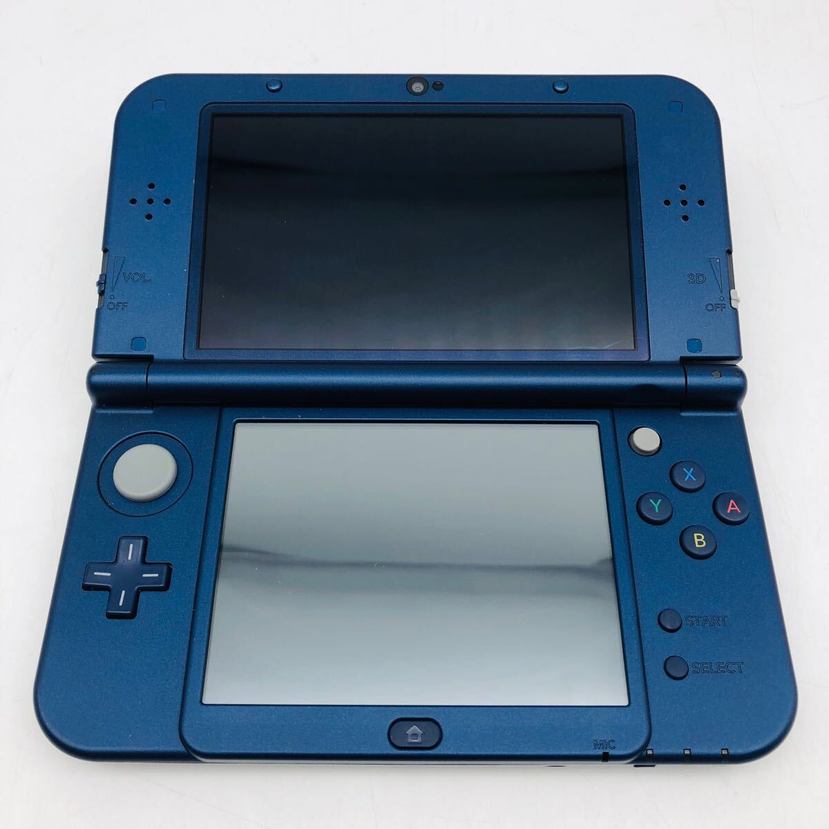Nintendo New 3DSLL メタリックブルー 本体◆動作確認済 現状品 ジャンク 任天堂 ニンテンドー 本体のみ レトロ ゲー厶機 