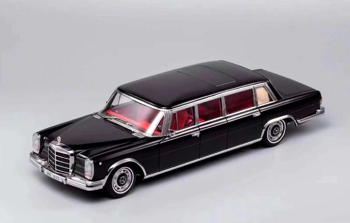 NZG 1/18 Mercedes Benz 600 Pullman W100 1968-1980 black　メルセデス　ベンツ　プルマン　ミニカー