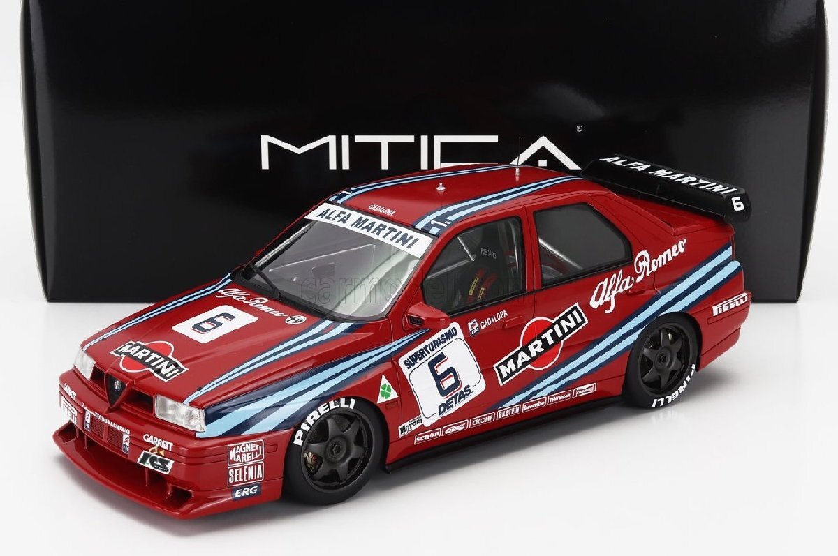 <予約品> Mitica 1/18 Alfa Romeo 155 GTA D2 SUPERTURISMO MARTINI #6 MONZA 1992 LUCA CADALORA アルファロメオ