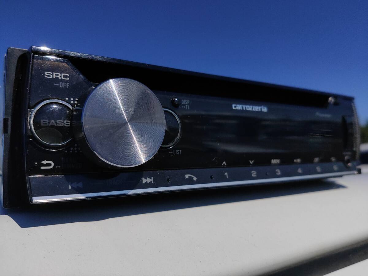  бесплатная доставка Bluetooth установка Carozzeria DEH-5500 1DIN размер CD плеер USB/AUX[ б/у ]