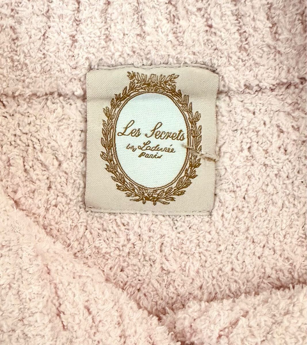 未使用 ナルエー Les secrets by Laduree ドゥスールセットアップ モールニット パジャマ ルームウェア Narue ラデュレ_画像6