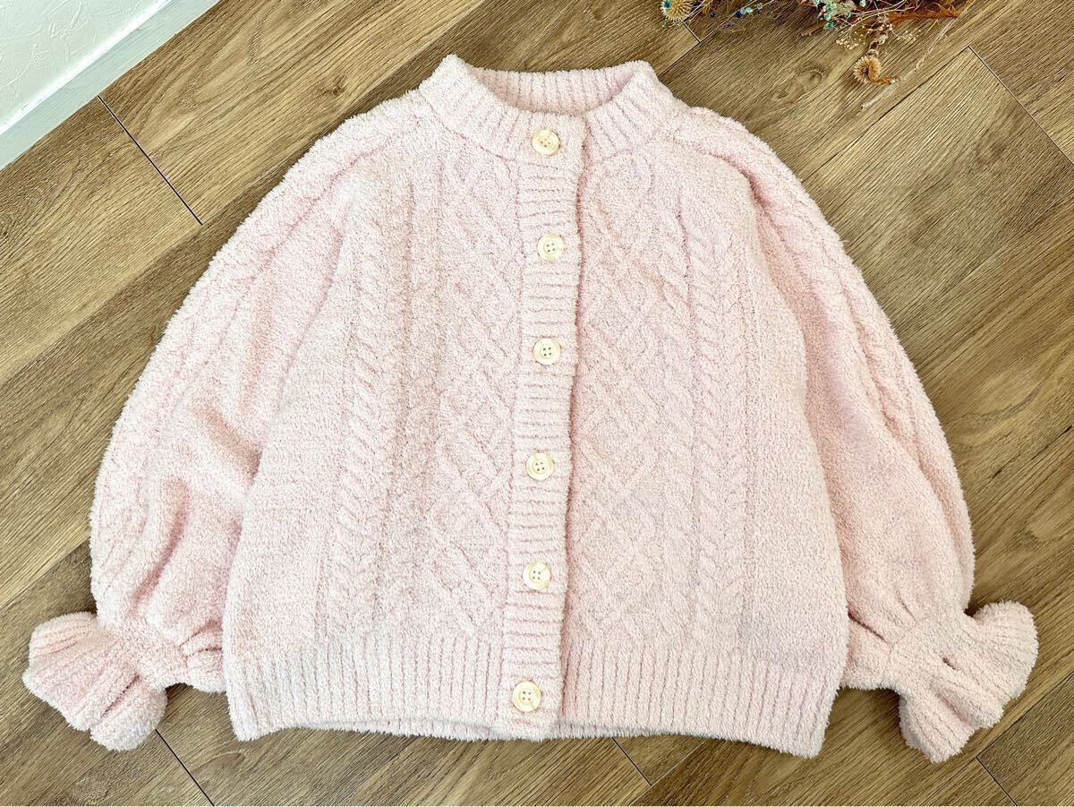 未使用 ナルエー Les secrets by Laduree ドゥスールセットアップ モールニット パジャマ ルームウェア Narue ラデュレ_画像7