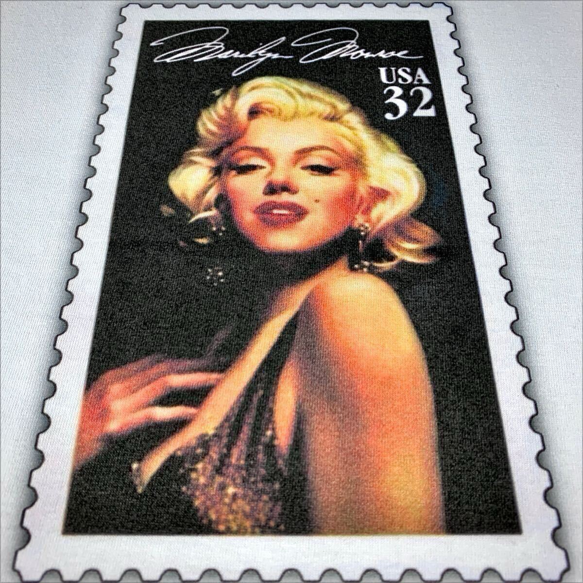  новый товар Marilyn Monroe 50 годы Hollywood sexy g лама las Blond фильм женщина super retro марка штамп футболка большой размер XL(LL)